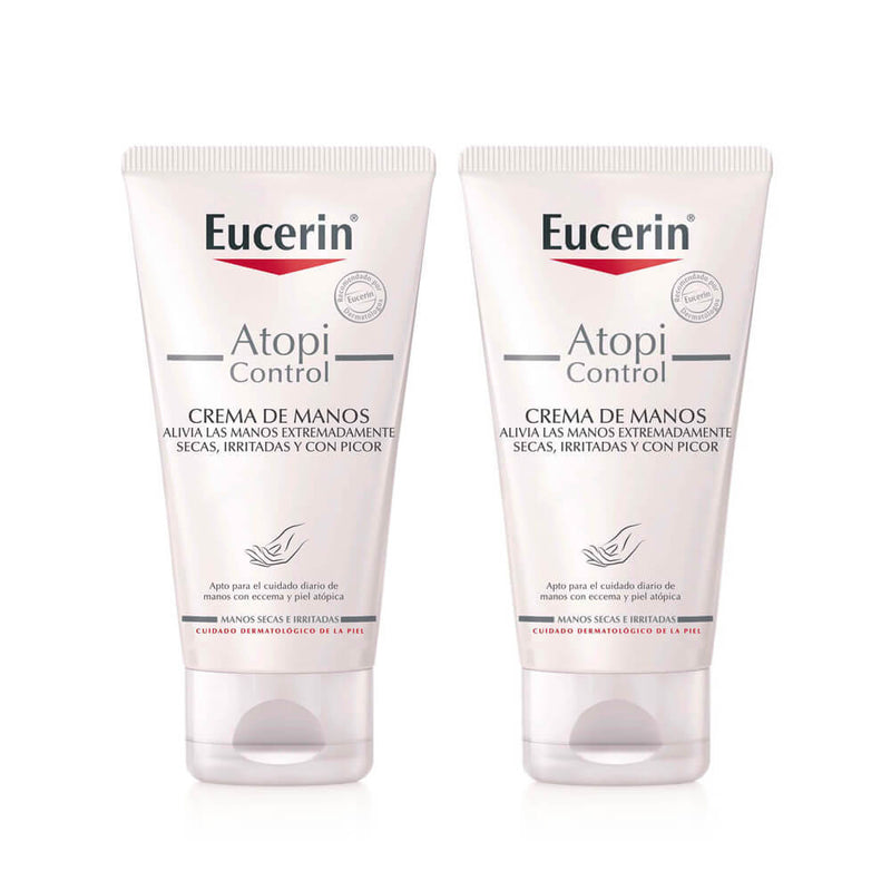 Eucerin Atopicontrol Crema Manos Duplo 75 ml