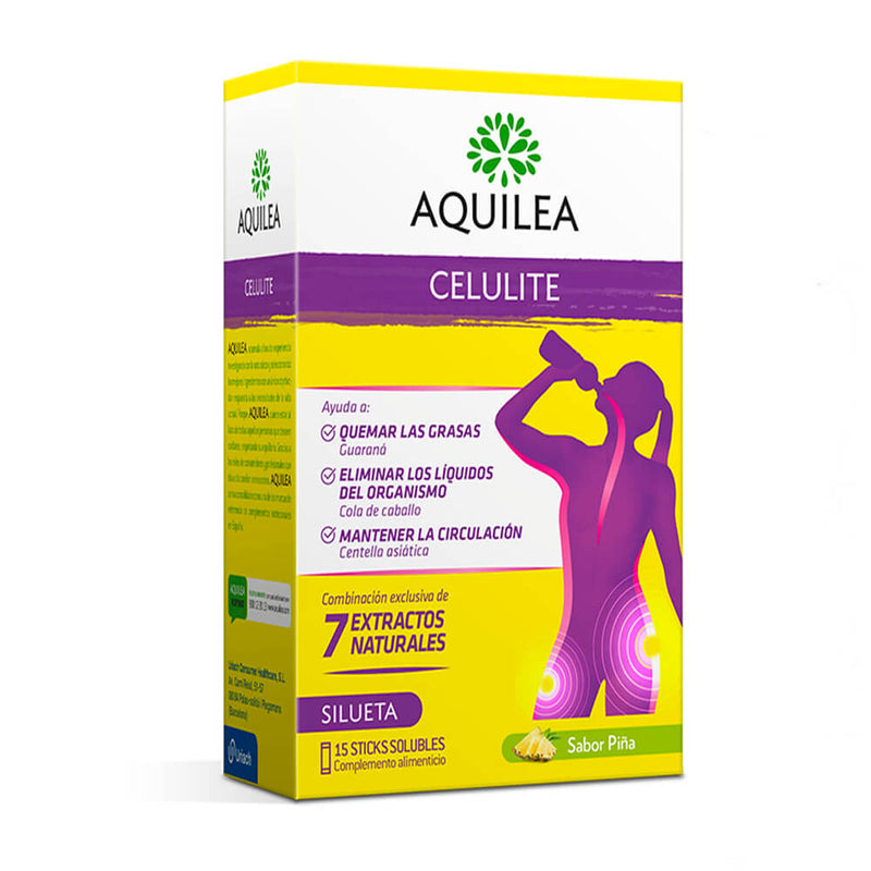 Aquilea Celulite 15 Sticks Sabor Piña