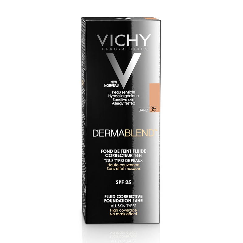 Vichy Dermablend Fluido Nº35 Sand 30 ml