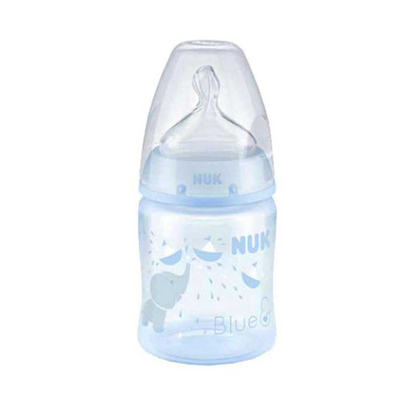 Nuk Biberón Silicona First Choice Azul 0-6M 150 ml