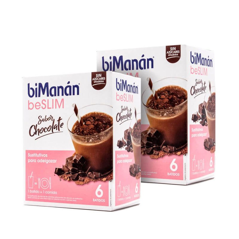 Bimanán Beslim Chocolate 6 Batido 50% 2ª Unidad Pack