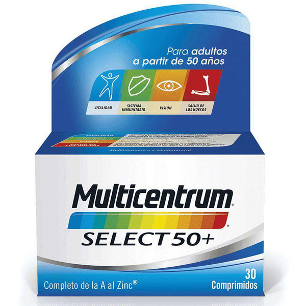 Multicentrum Select +50 30 Comprimidos