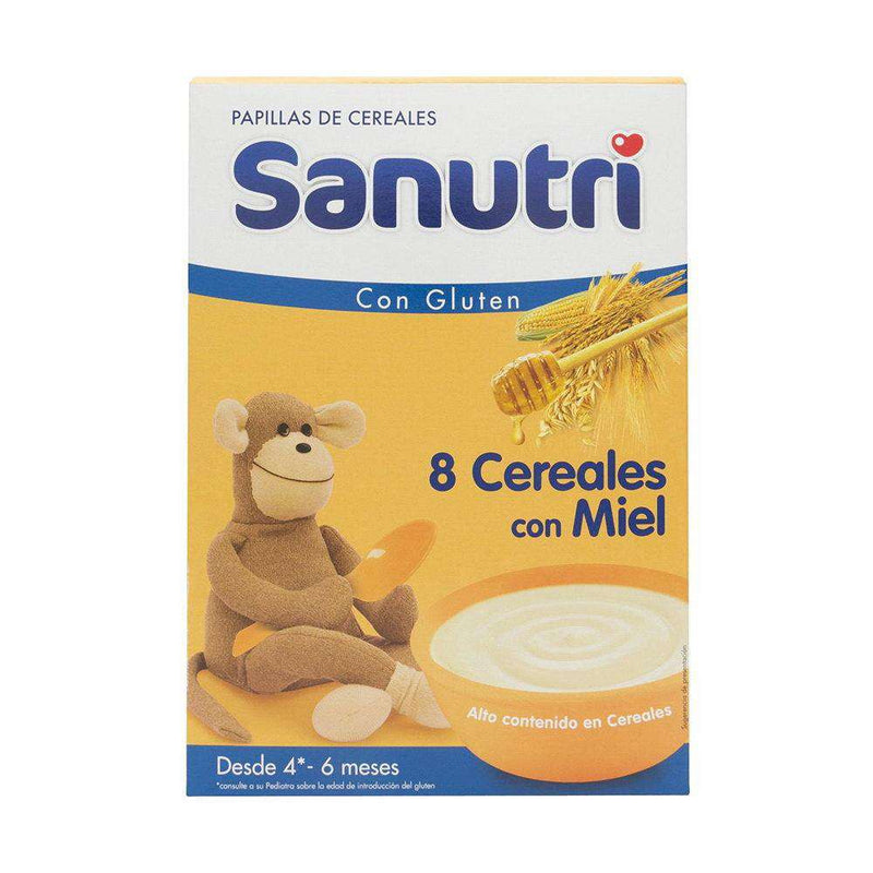 Sanutri 8 Cereales Miel 600 G