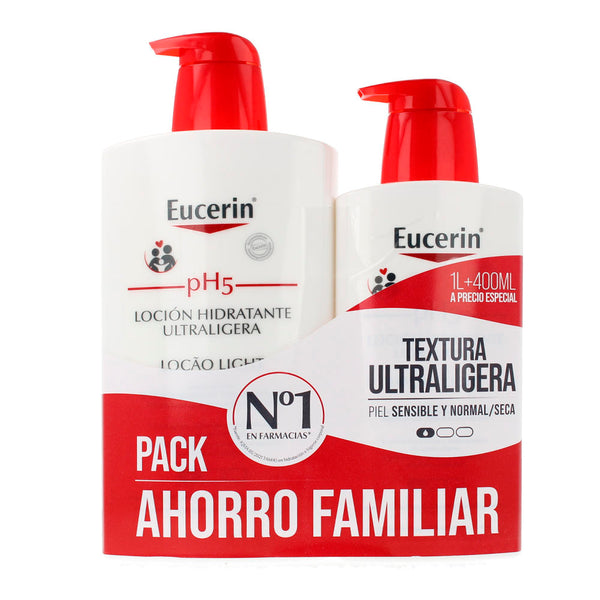 Eucerin Loción Hidratante Ultraligera 1L Pack Pvp Especial
