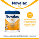 Novalac Ac - Leche Infantil Formulada Especialmente Para Bebés De 0 A 36 Meses, Lactantes Con Cólicos - 800G