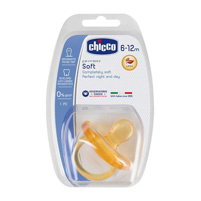 Chicco Chupete Todogoma Physio Soft 6-12M 1 Unidad