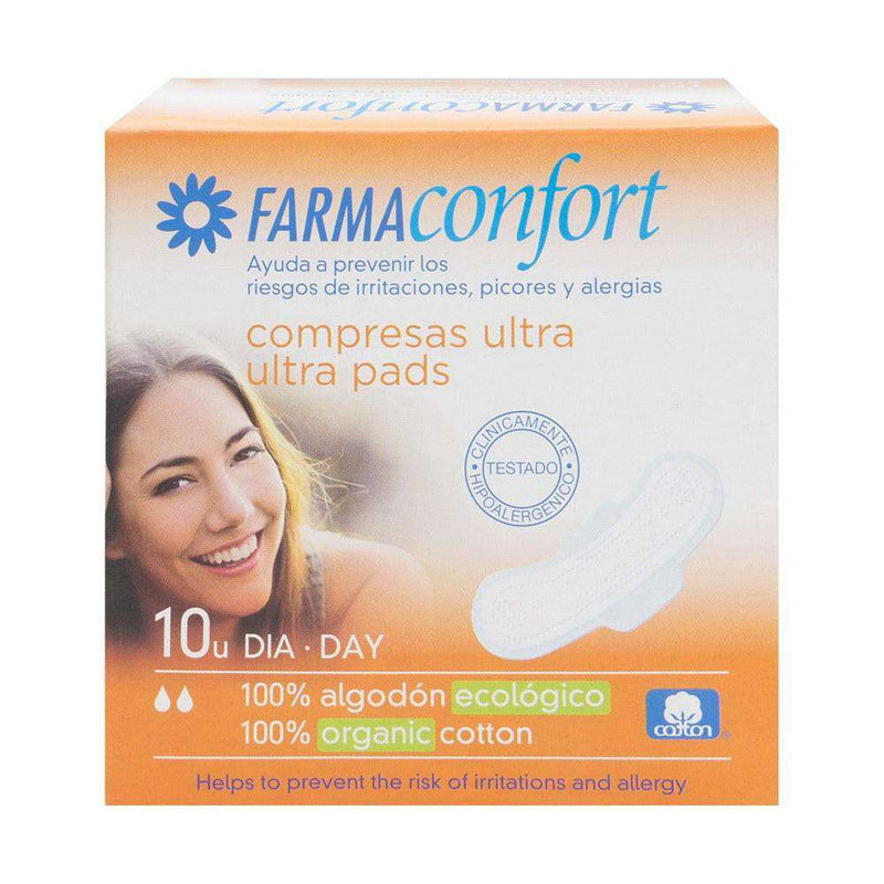 Farmaconfort Compresas Ultrafinas Dia Alas 10 Un