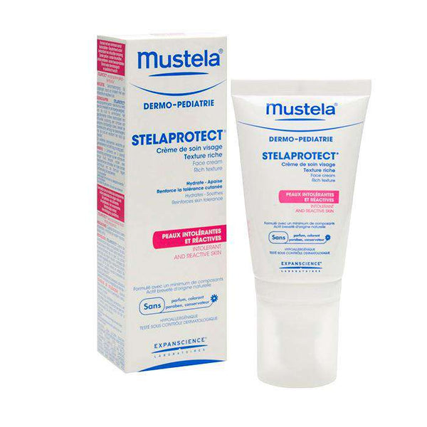 Mustela Stelaprotect Crema Facial Rica 40 ml