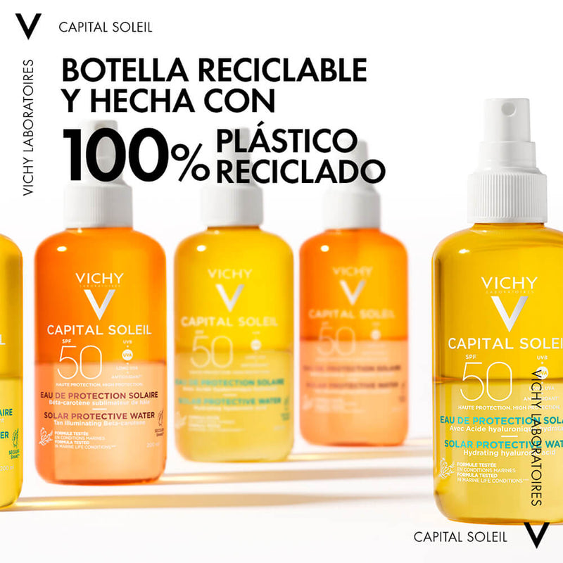 Vichy Capital Soleil Spf 50 Agua De Luminosidad 200 ml