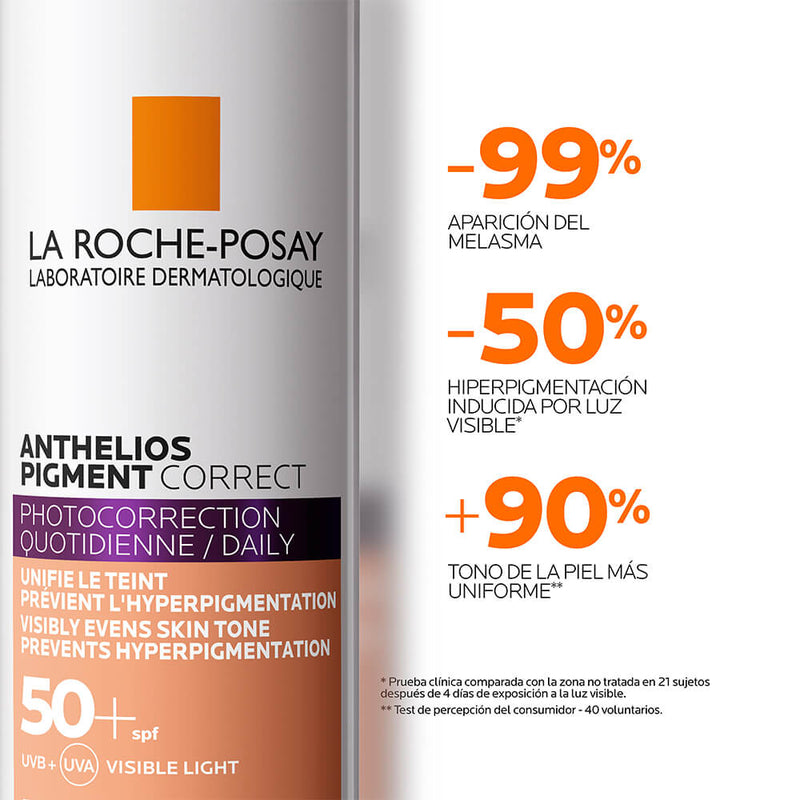 La Roche Posay Anthelios Spf50+ Pigment Correct Color Medio 50 ml