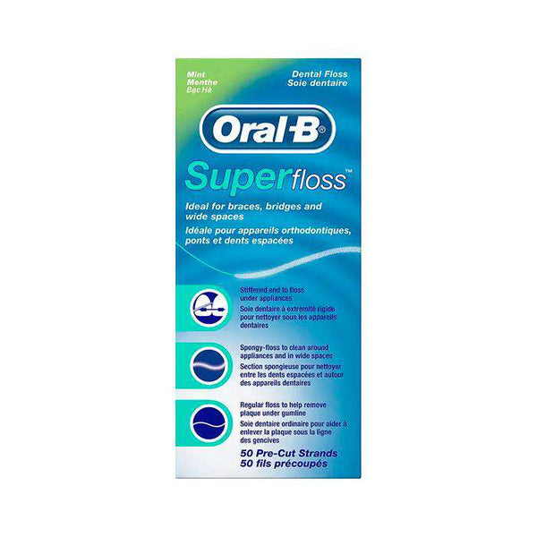 Oral-B Superfloss Seda Dental 50 M