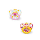 Nuk Chupete Látex Classic Happy Kids T.1 2 Unidades
