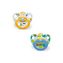 Nuk Chupete Látex Classic Happy Kids T.1 2 Unidades (1)