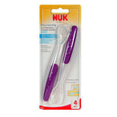Nuk Cuchara Easy Learning Silicona +4M 2 Unidades (1)