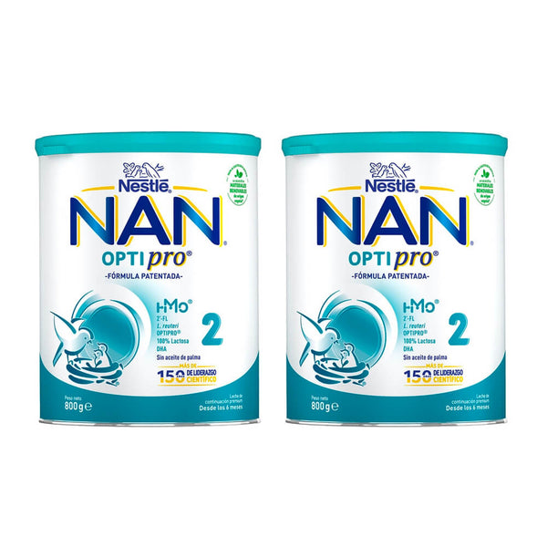 Nestlé Nan 2 Optipro 800 gr Duplo