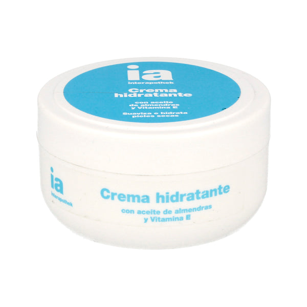 Interapothek Crema Hidratante Con Aceite Almendra + Vitamina E 200 ml