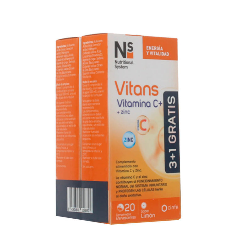 Ns Vitamina C 3+1 Pack