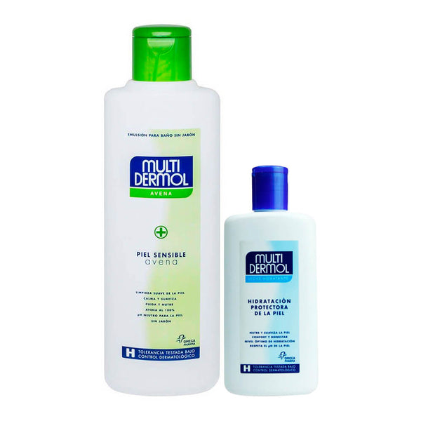 Multidermol Gel Baño Avena 750 ml + Regalo Leche Hidratante 250 ml