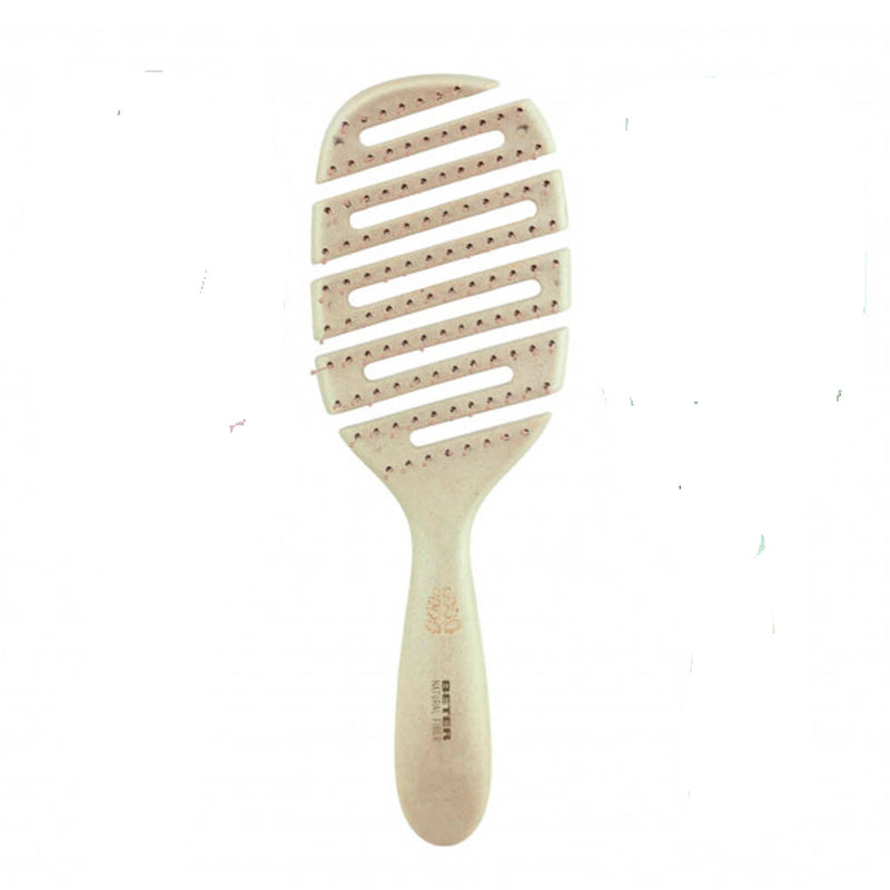 Beter Cepillo Esqueleto Pueas De Nylon Con Bolita Protectora Natural Fiber