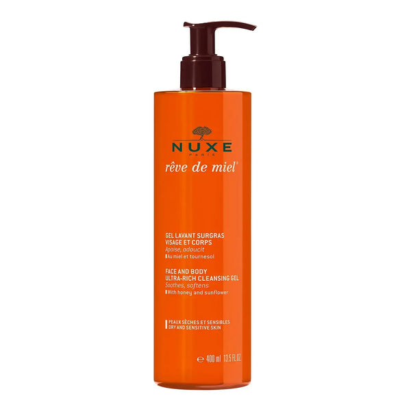 Nuxe Reve De Miel Gel Limpiador Cara-Cuerpo 400ml