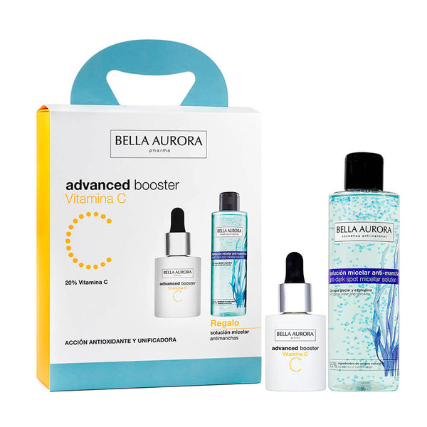 Bella Aurora Advanced Booster Vitamina C 30 ml + Regalo Solución Micelar Anti manchas