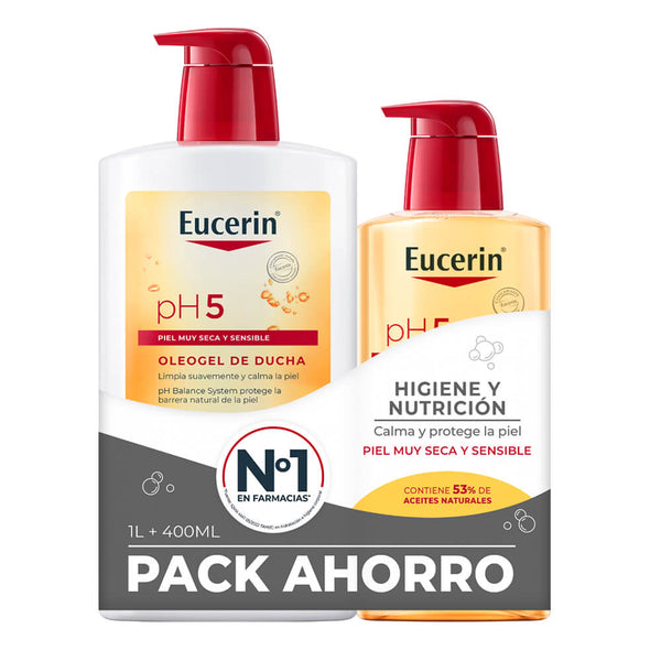Eucerin Oleogel Ducha 1L Pack Pvp Especial