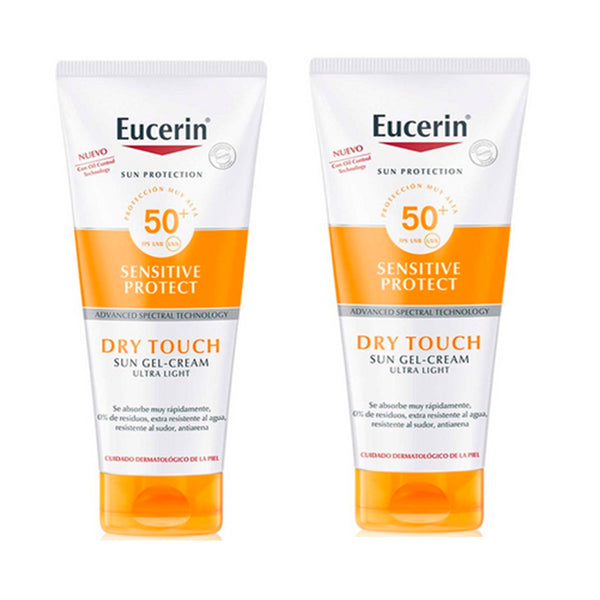 Eucerin Sun Protection 50+ Gel Crema Toque Seco Duplo