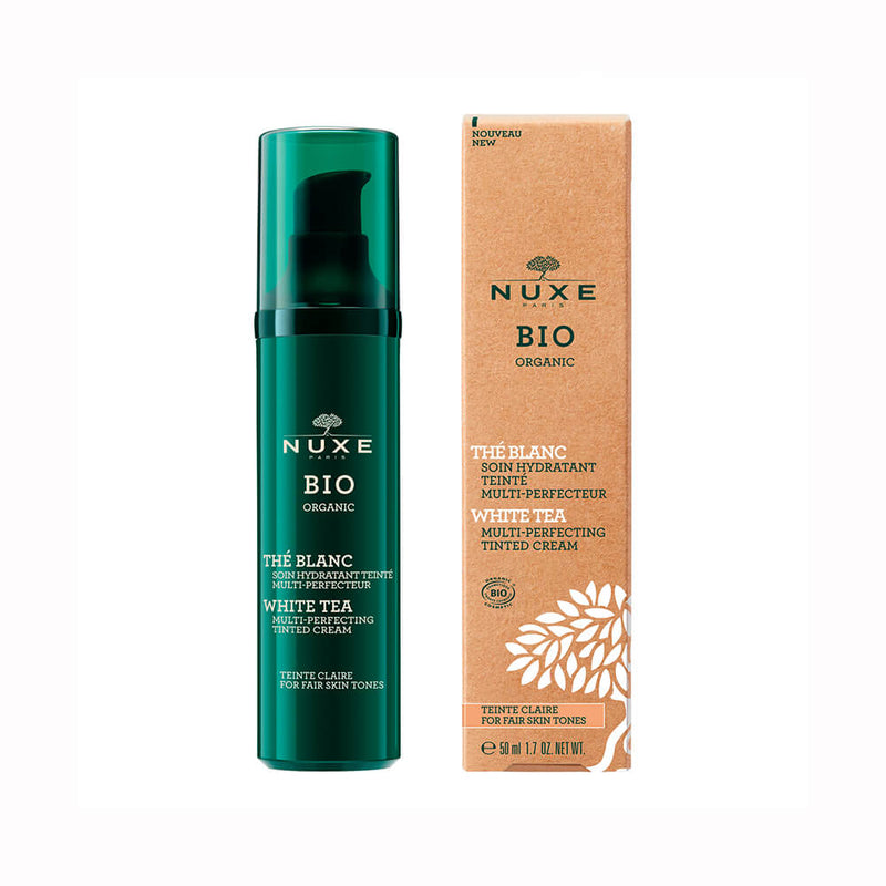 Nuxe Bio Organic Te Blanco Crema Color Tono Claro 50ml