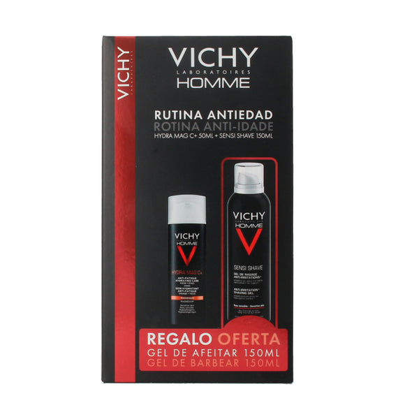 Vichy Homme Hydra Mag-C Tratamiento Antifatiga 50 ml + Regalo Gel De Afeitar 150 ml
