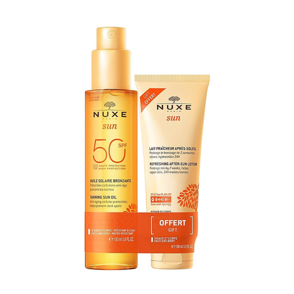 Nuxe Sun Aceite Spf50 Spray 150 ml + Regalo Leche Solar Corporal 100 ml