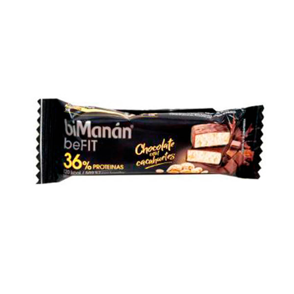 Bimanán Befit Chocolate Con Cacahuetes 1 Unidad