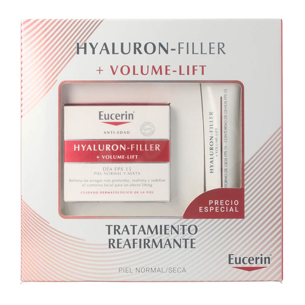 Eucerin Hyaluron Filler Volume Lift Dia Piel Normal 50 ml + Regalo