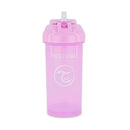 Twistshake Vaso Pajita Lila +6M 360 ml (Straw Cup)
