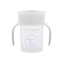 Twistshake Taza 360 Asas Blanco +6M 230 ml