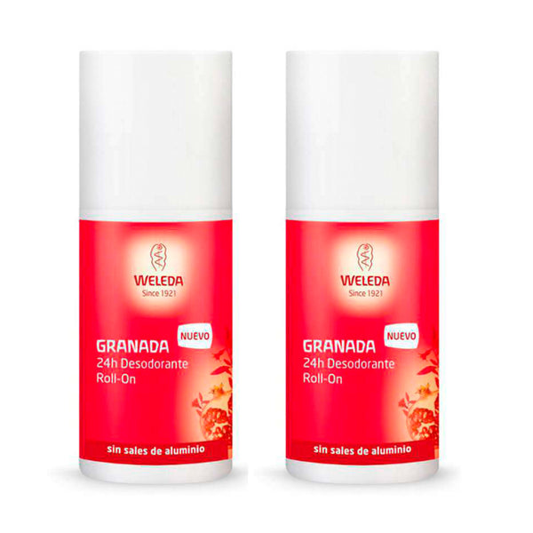 Weleda Granada Desodorante Roll-On 50 ml Duplo