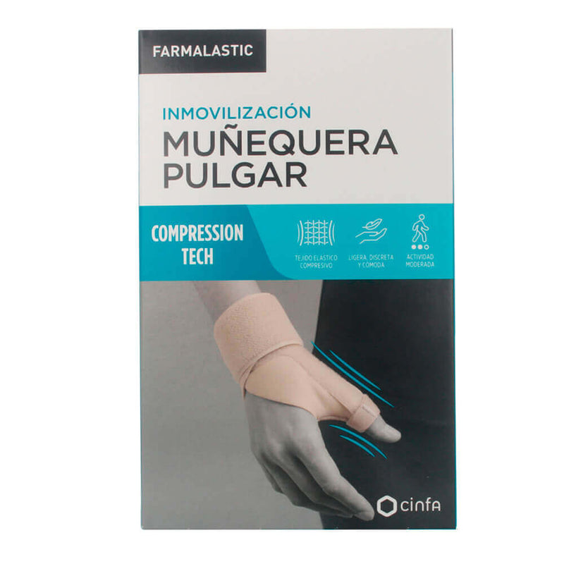 Farmalastic Innova Muñequera Metapulgar Talla Grande - Extra Grande