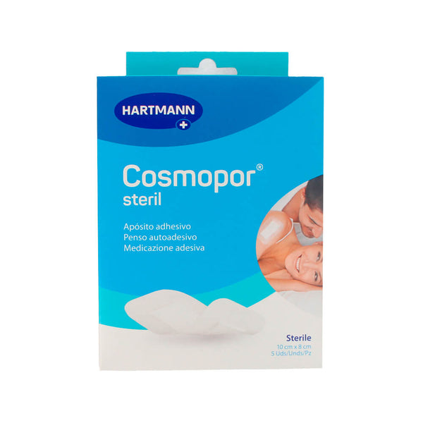 Cosmopor Steril Apósito Estéril 10 Cm X 8 Cm 5 Unidades