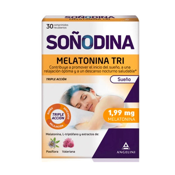 Soñodina Melatonina Tri Angelini 30 Comprimidos