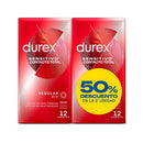 Durex Preservativos Sensitivo Contacto Total 12 Unidades Duplo