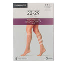 Farmalastic Media Corta Normal Beige Talla Reina Plus