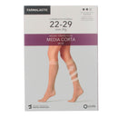 Farmalastic Media Corta Normal Beige Talla Pequeña