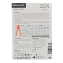 Farmalastic Media Corta Normal Negra Talla Mediana