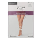 Farmalastic Media Larga Blonda Normal Camel Talla Extra Grande