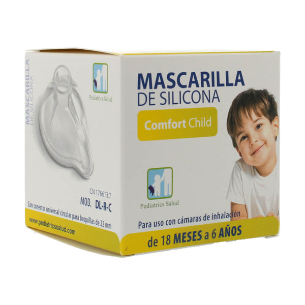 Pediatrics Salud Mascarilla Silicona Comfort Child 18M-6 Años