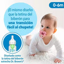 Dr. Browns Chupete Todosilicona Rosa 0-6 Meses