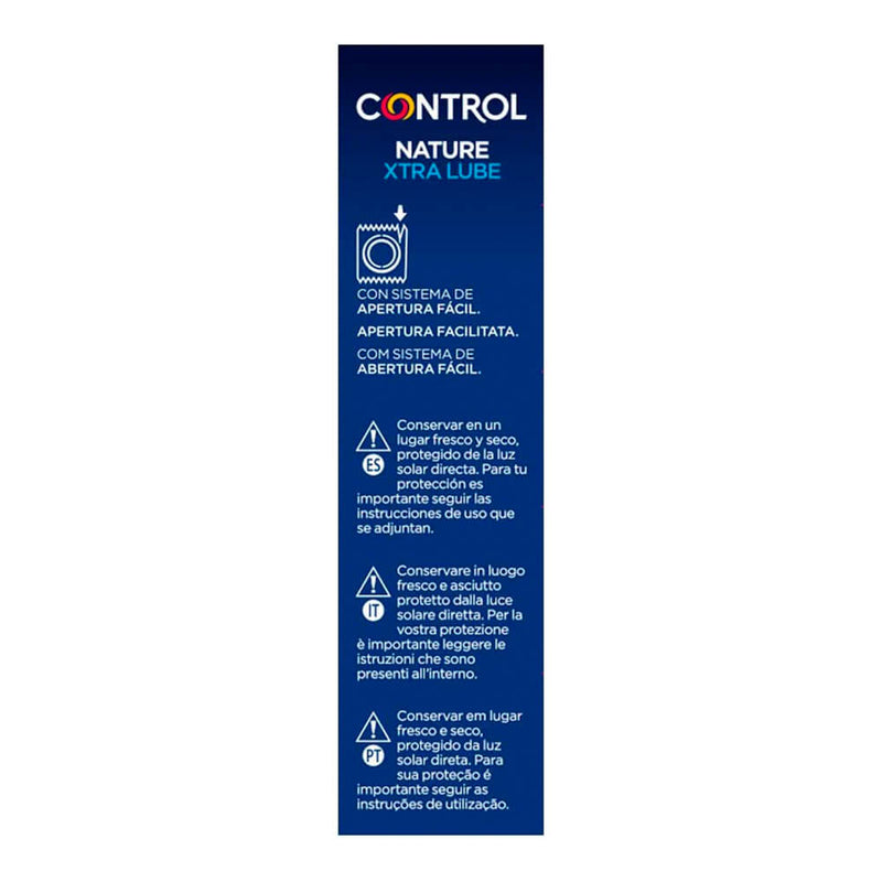 Control Preservativos Extra-Lube 12 Unidades