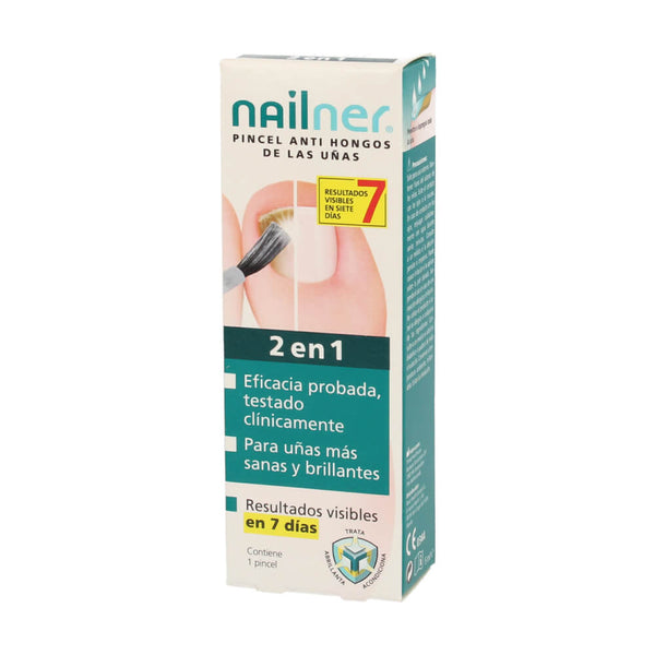 Nailner 2 En 1 Pincel Antihongos 5 ml