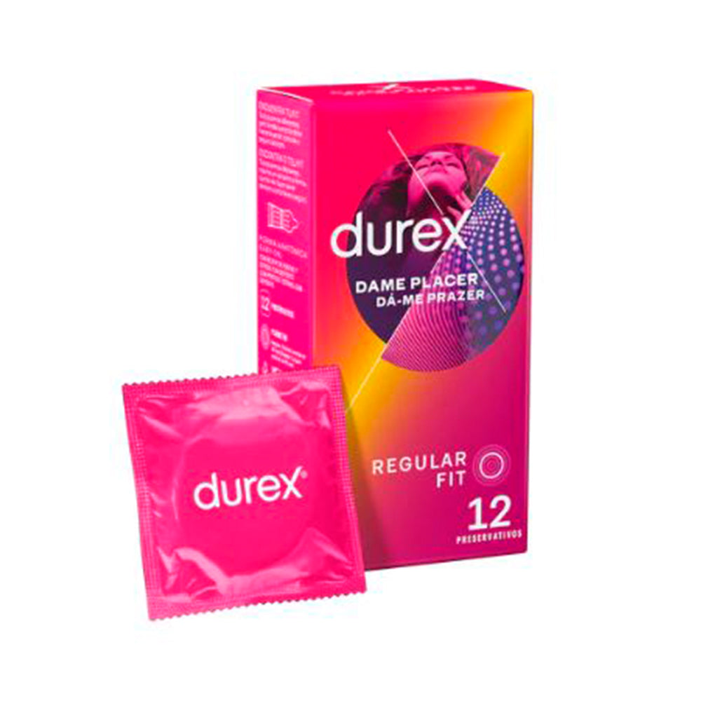 Compra Durex Preservativos Dame Placer 12 Unidade... - FarmaWAO✔️