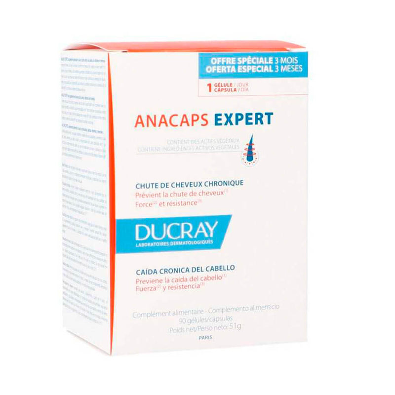 Ducray Anacaps Progressiv 30 Cápsulas
