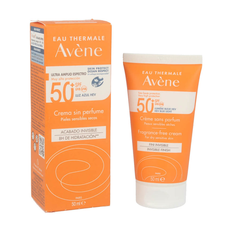 Avene Solar Spf50+ Crema Sin Perfume 50 ml